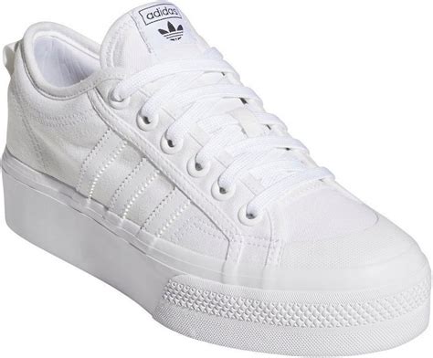 adidas nizza sneaker weiß|Adidas originals nizza platform sneaker.